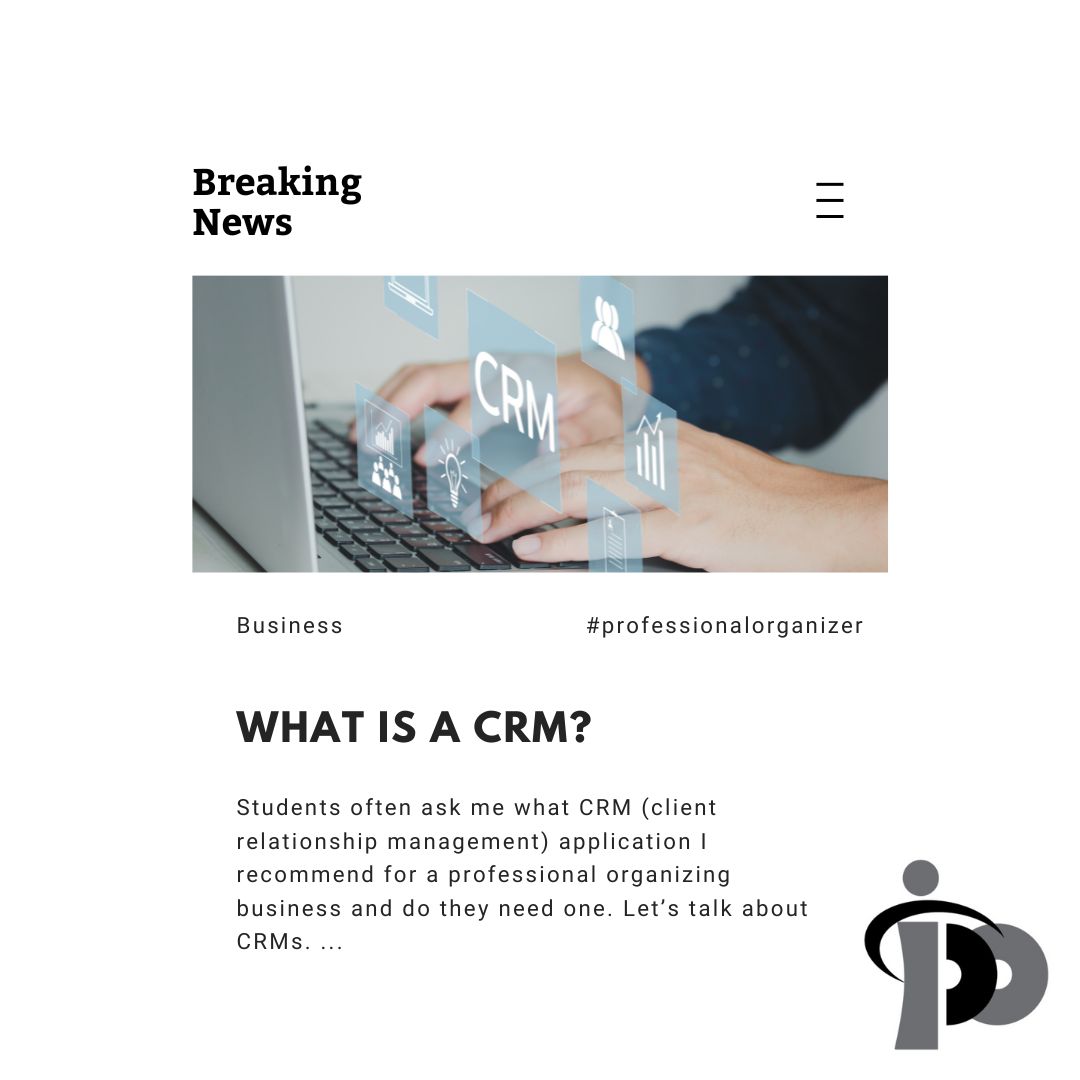 Institute for Professional Organizers™ Anne Blumer